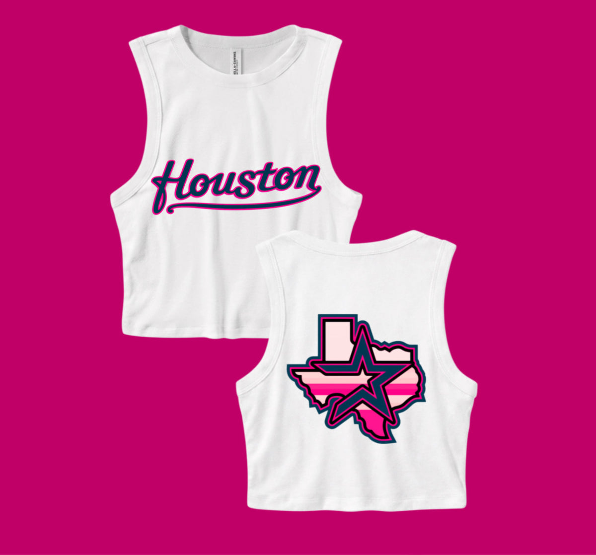 Rainbow Houston - pink