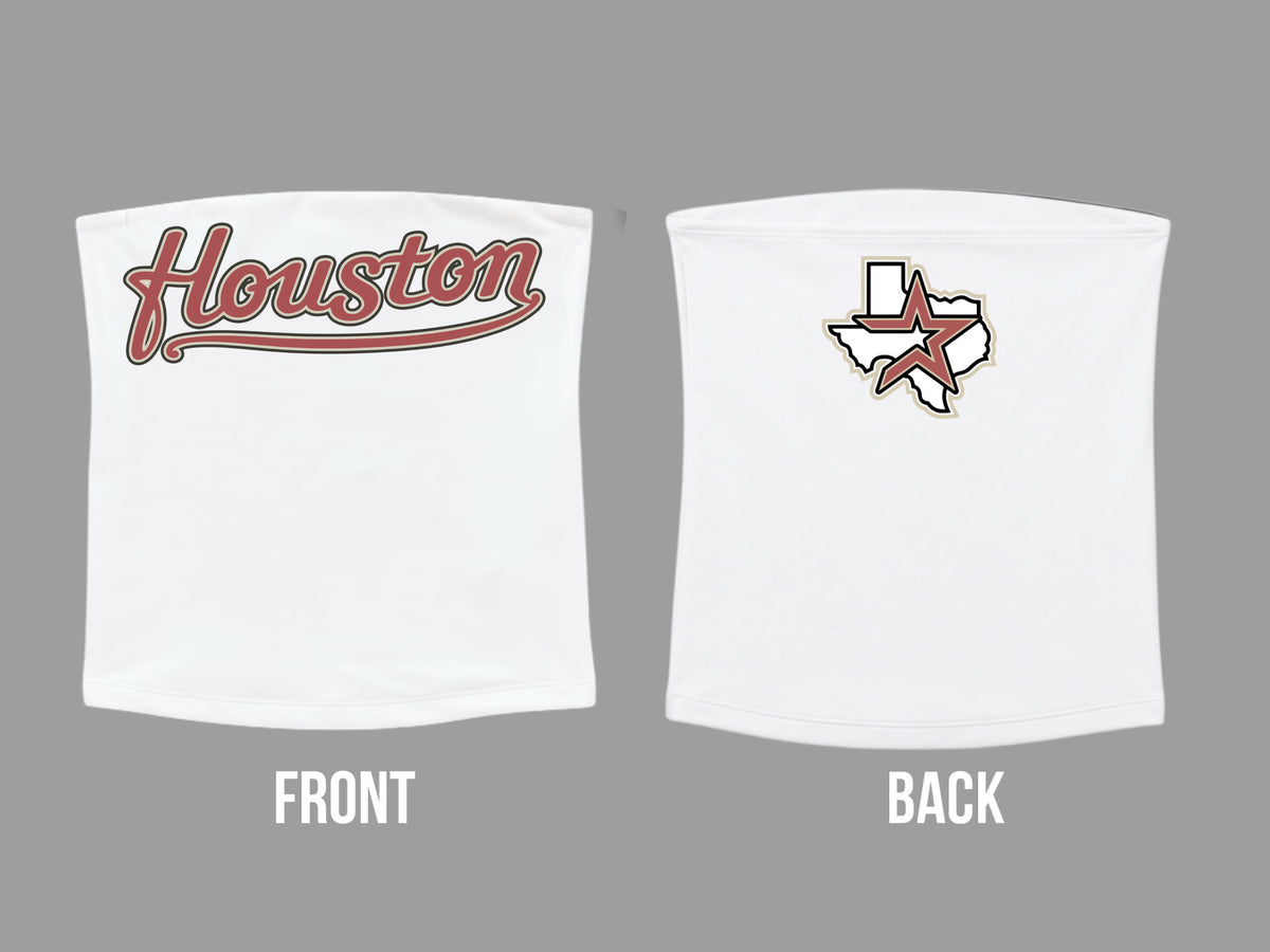 Houston tube top - brick