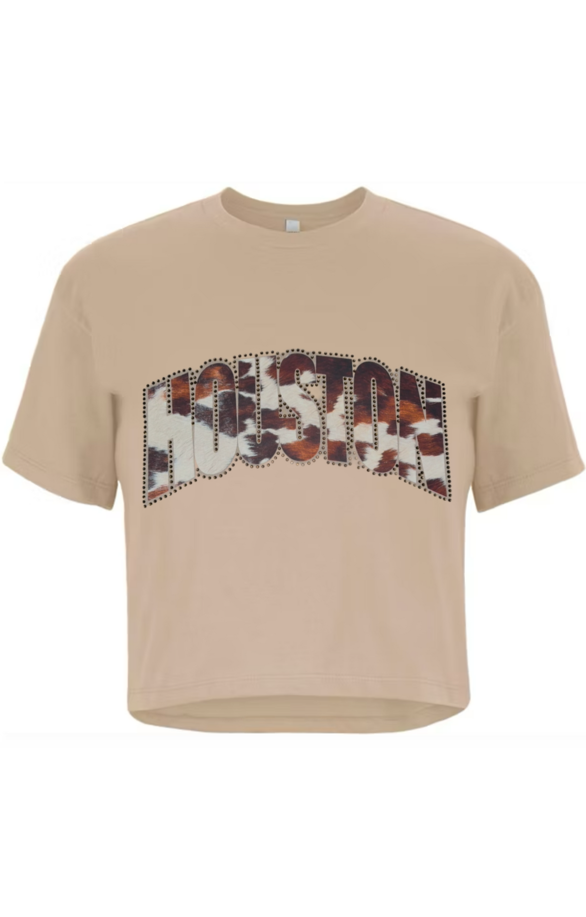 Cowhide Houston w/ rhinestones