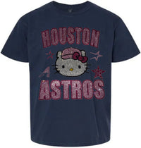 Astros Baseball Hello Kitty - Youth