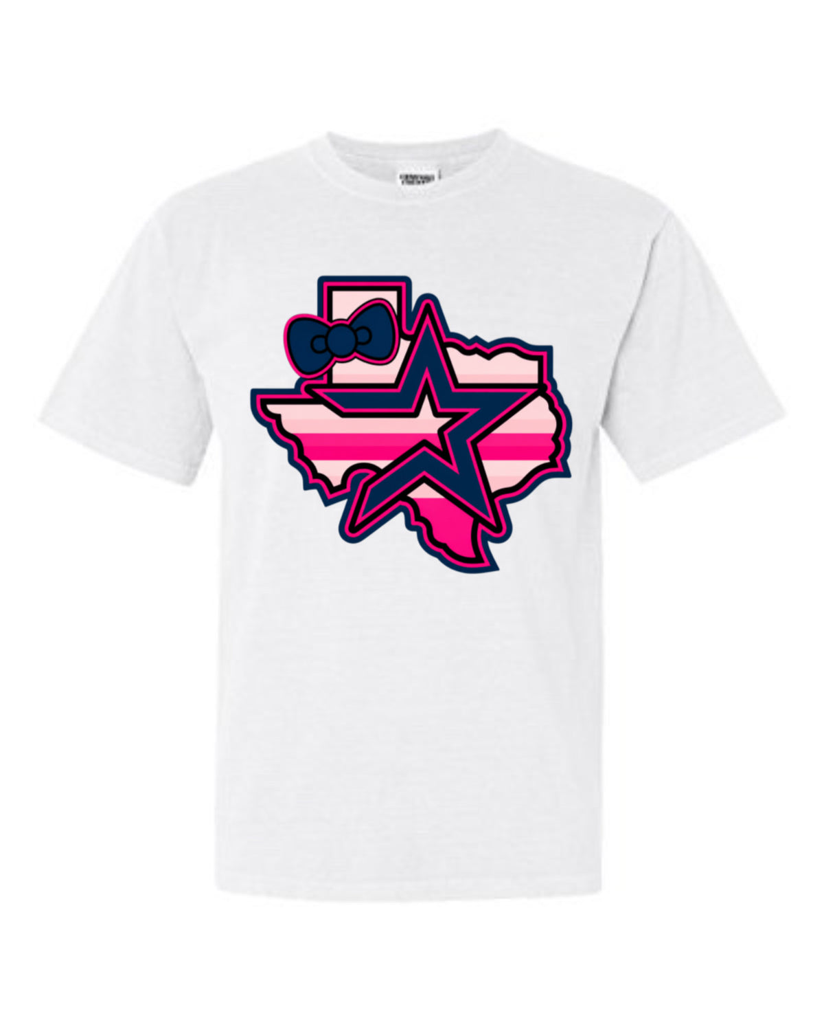 Hello Kitty Astros - unisex front star pink