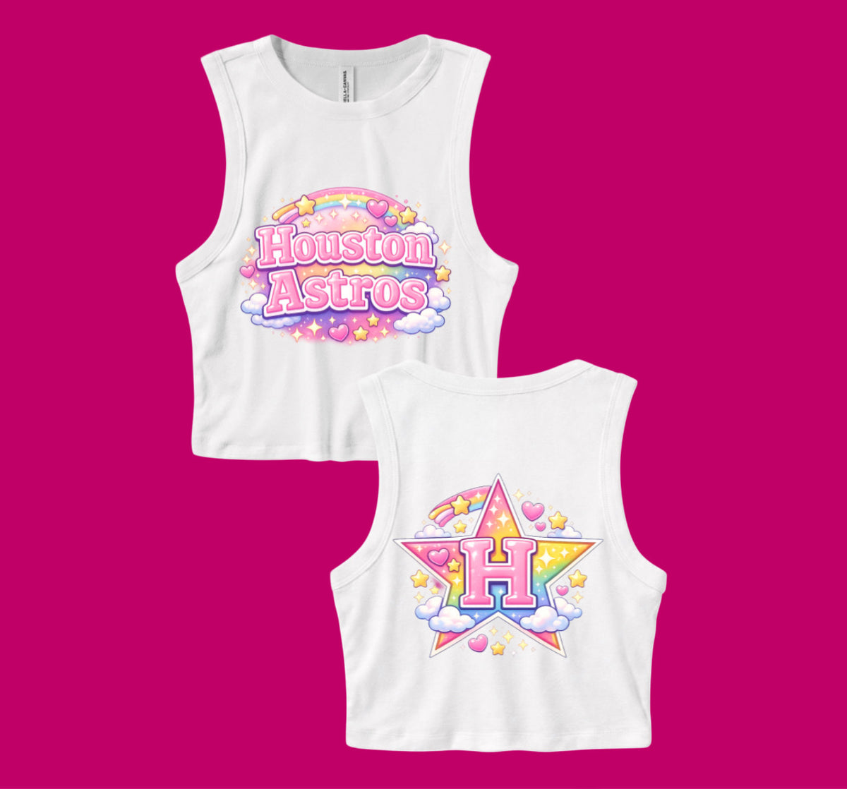 Care Bears Astros - crop front & back
