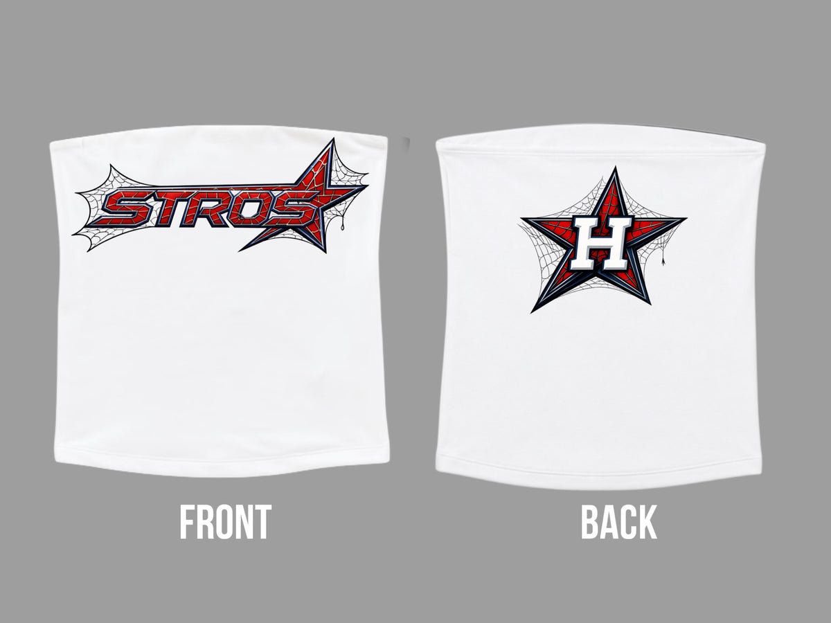Spider-Man tube top - front & back