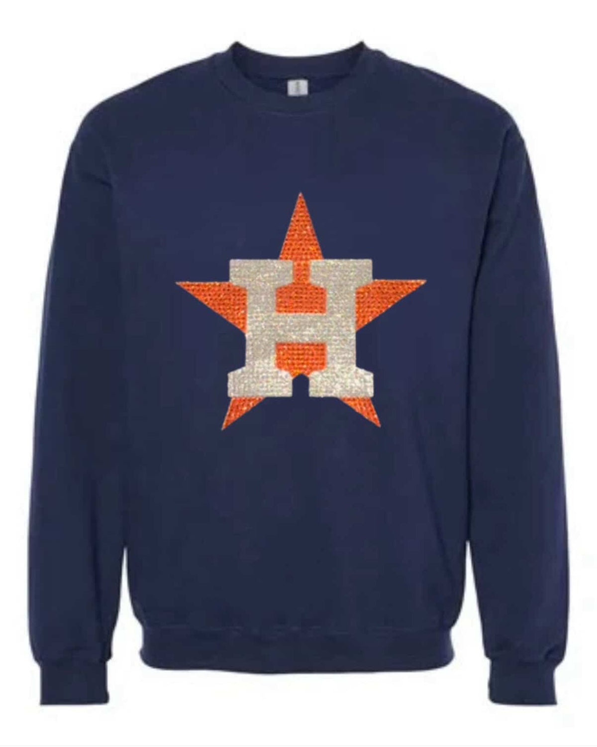 Astros Logo - Long sleeve/ crewneck pullover