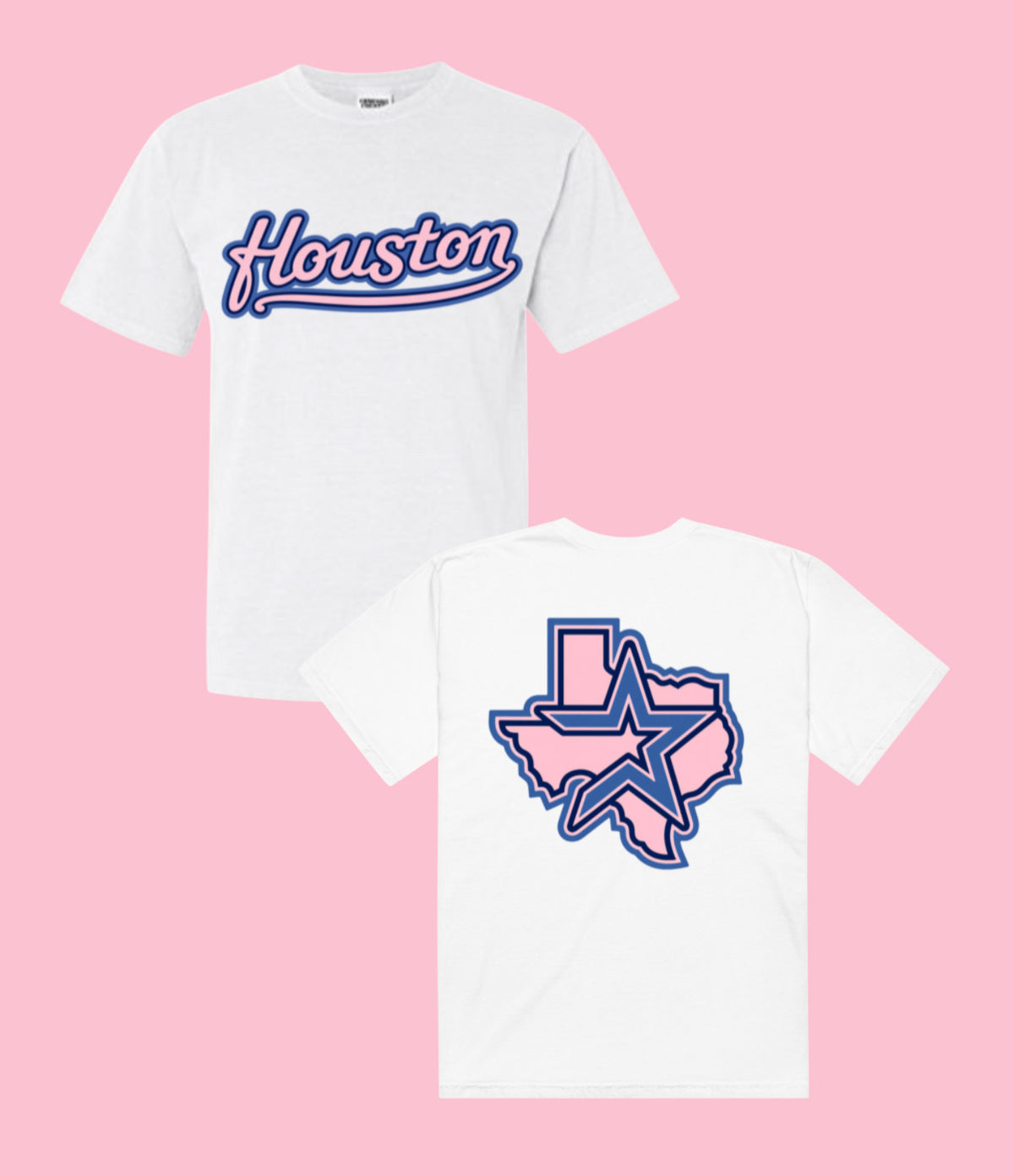 Pink & Blue Houston - unisex