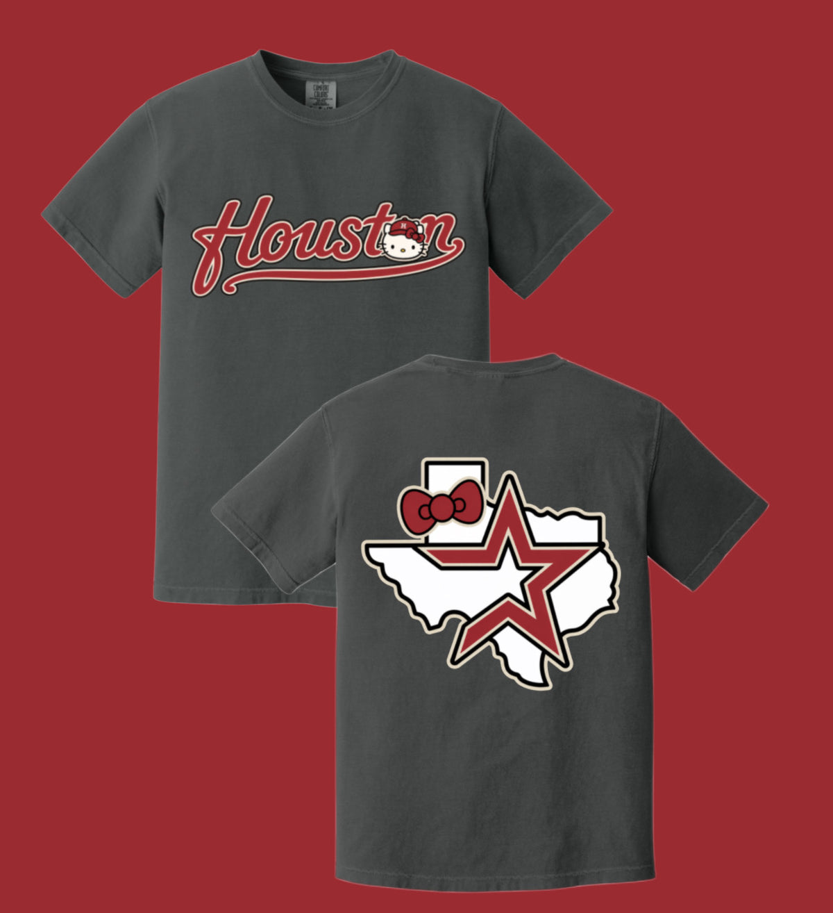 Hello Kitty Astros - unisex front & back brick