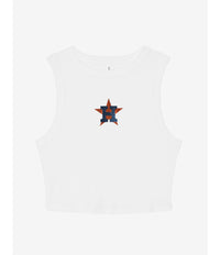 Astros logo crop tank
