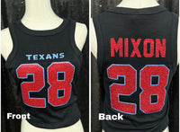 Texans Jersey inspired tee - long sleeve