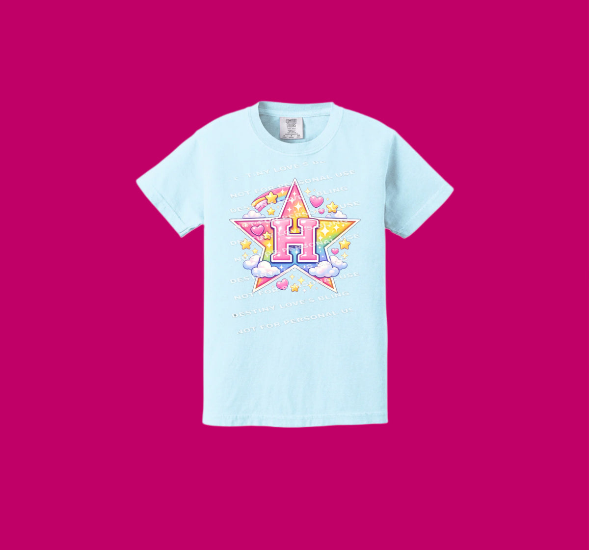 Care Bears Astros - youth front only