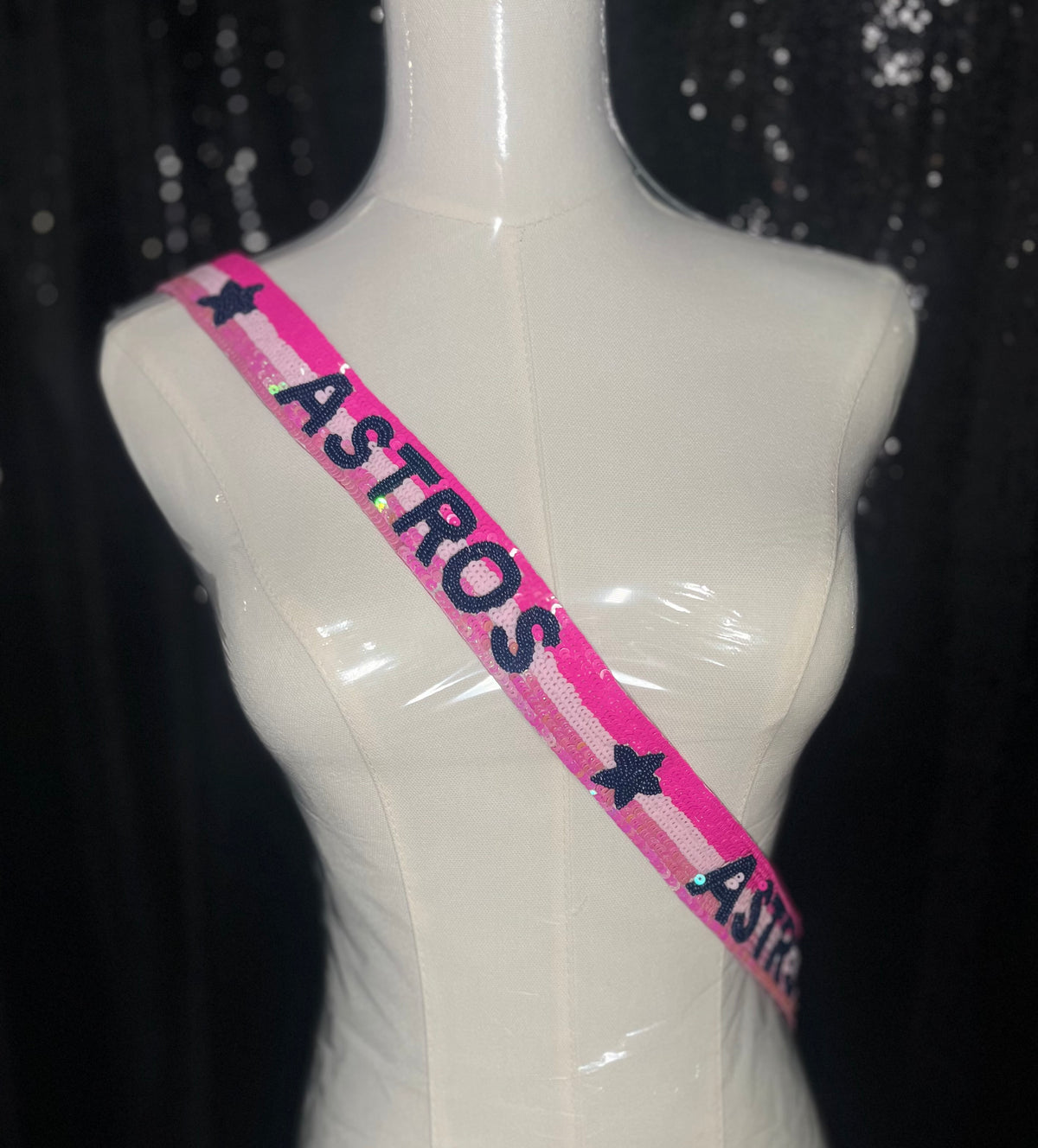 Pink Retro Replacement purse strap