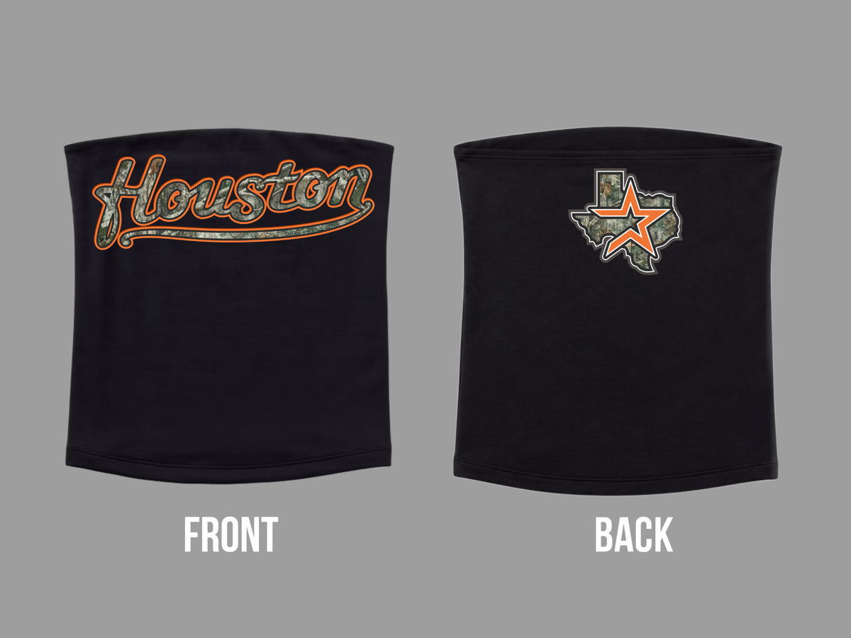 Houston tube top - orange camo