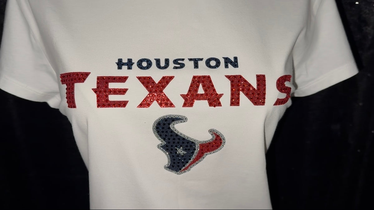 Texans font tee