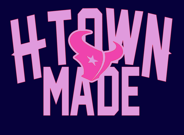Texans H-Town Made - pink